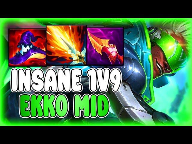 THIS IS WHY EKKO IS S+ TIER | Ekko Guide S14 - League Of Legends