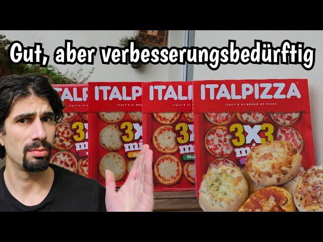 Italpizza 3x3 Minis - die beste Mini Pizza? | Vier Sorten probiert