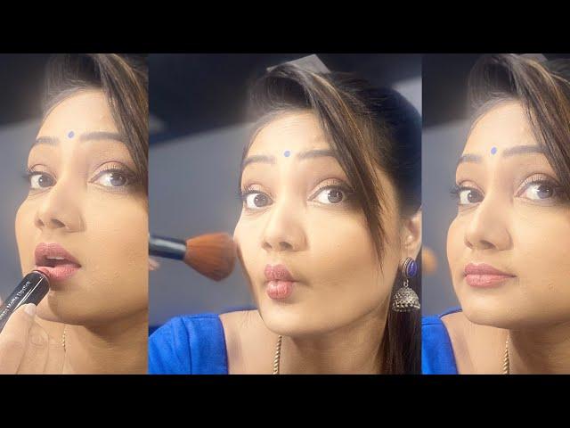 My day in Roja shooting | makeup | hairstyle | breakfast | basic makeup | Priyanka nalkari | Roja |