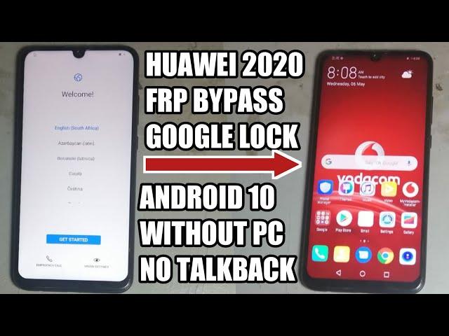 ALL HUAWEI 2020 April Frp Unlock\/Bypass Google Account Lock Android 10 EMUI 10 / Without PC