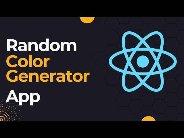 Generate Random HEX & RGB Color Code Using ReactJs