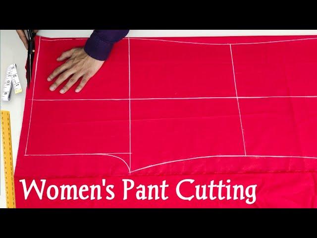 Easy Women's Pant Cutting Tutorial | Step-by-Step Guide for Beginners | Shaheen Tailors