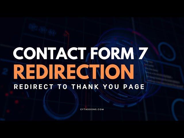 Contact form 7 Redirection | Redirect To Thank You Page or any URL after Submission | 1 Minute Setup