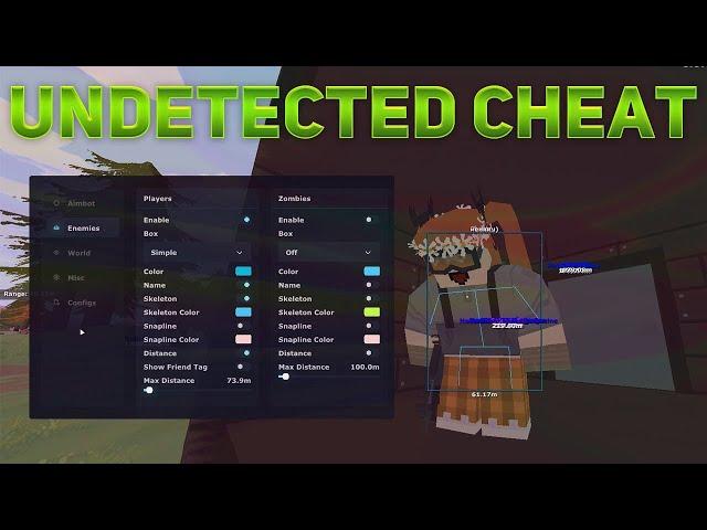 Unturned Hack | Unturned Best Free Cheat AIM + ESP | Download 2024 | Undetected