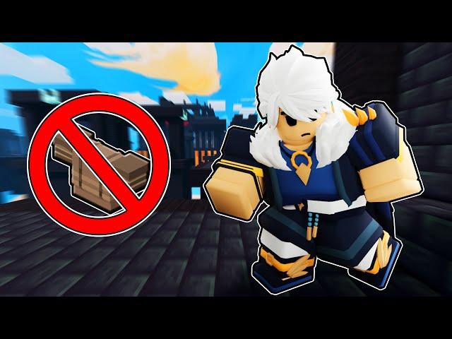 Roblox Bedwars But I Used Zephyr Kit With No Armor (Full Gameplay)