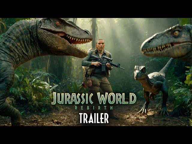 JURASSIC WORLD 4: REBIRTH – Teaser Trailer (2025) Scarlett Johansson, Jonathan Bailey