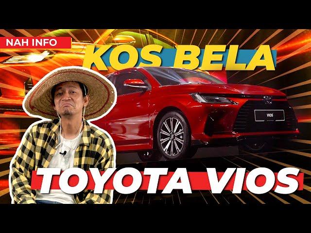 TOYOTA VIOS KERETA KALIS ROSAK, SENANG JAGA