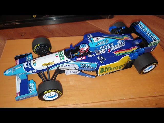 1/18 Michael Schumacher 1995 Mild Seven Benetton B195 Pacific GP - Minichamps F1 Diecast Review