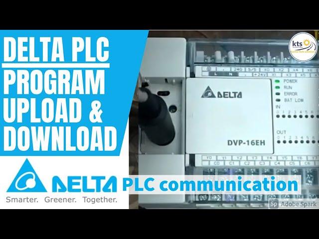 delta plc program download |delta plc program upload|delta plc communication with pc |delta plc