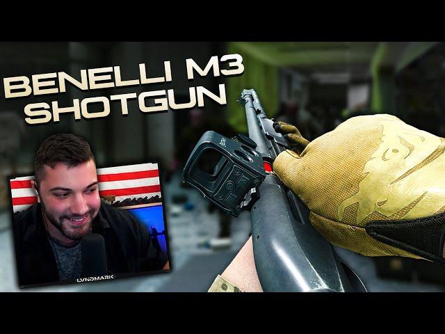 Lvndmark tries the BENELLI M3 Shotgun! - Escape From Tarkov