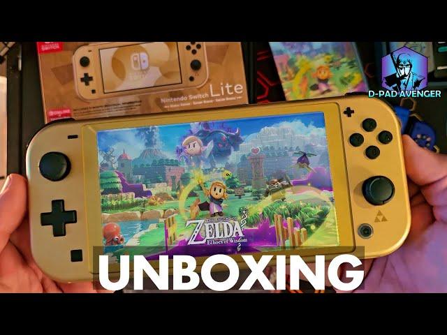 Switch Lite Hyrule Special Edition  - Unboxing / Comparisons / Review