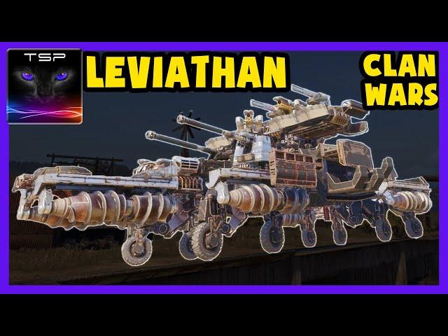 Crossout #593 ► LEVIATHAN Clan Wars Gameplay - Super Massive Land Battleship Build!