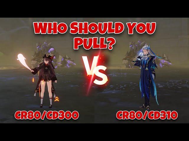 Hu Tao Double Hydro vs Neuvillette Hyper Taser Gameplay Comparison & Showcases! Who Should You Pull?