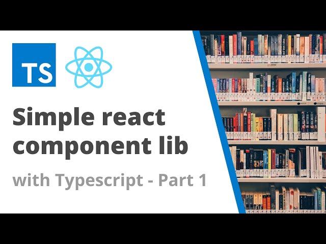 How to create a React component library with create react app & the Github package registry - Part 1