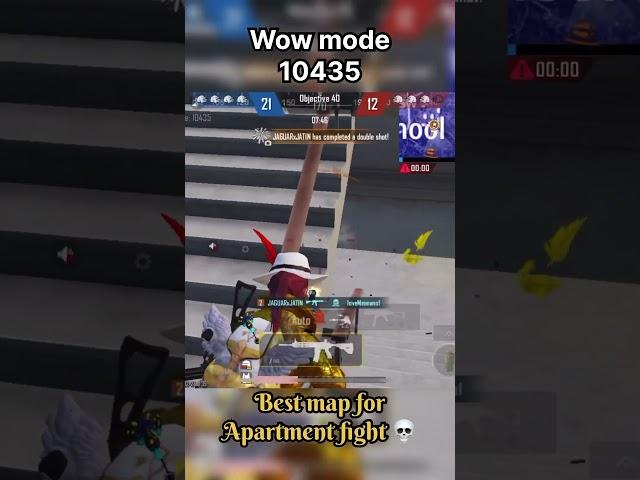 Wow mode | best map for apartment#bgmi #shorts #viralshorts #views #wowmode #bgmiofficial #bgmi