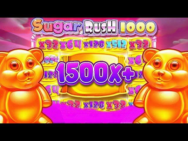 ЗАЛОВИЛ РЕТРИГЕР В ТОПОВОЙ БОНУСКЕ И ПОЛЯНА НА МЕГА ИКС?! / Бонус В Слоте Sugar Rush / заносы недели