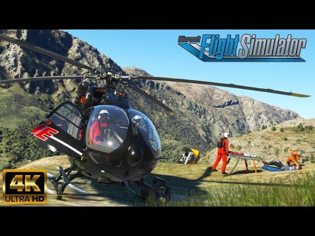HPG H145 | HEMS Rescue | ATV Accident | 4K | Microsoft Flight Simulator