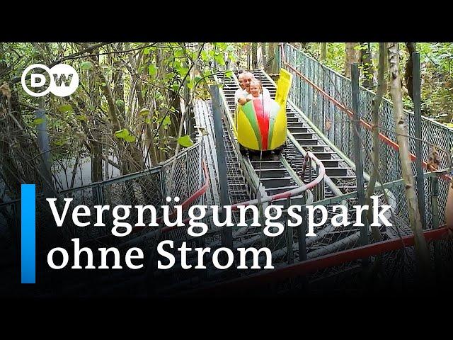 Achterbahnfahren mit Muskelkraft: Freizeitpark ohne Strom | Fokus Europa