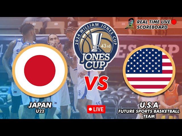 LIVE JAPAN VS USA 2024 43RD WILLAM JONES CUP 07-14-2024