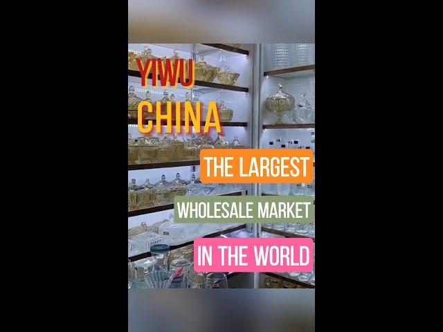 Yiwu Market Tour ｜glassware｜Sourcing in China