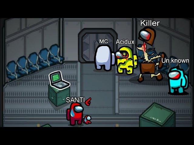 Me Encontre a Killer en Among Us a las 2:00 AM 