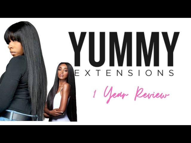 YUMMY EXTENSIONS* 1 Year Update* Cambodian Straight | Antonette Shay