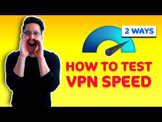 How to test your VPN SPEED | Easy VPN speed test TUTORIAL