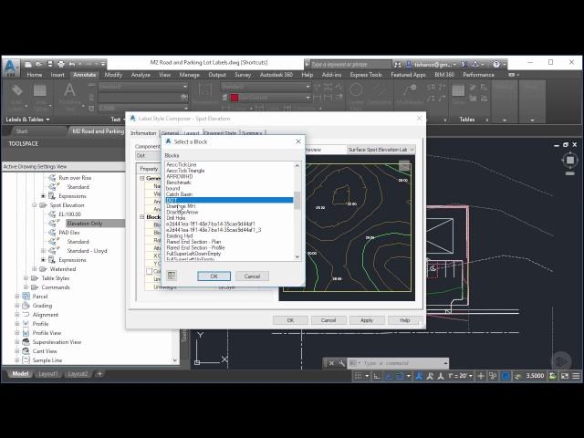 Creating Your First Label in Civil 3D