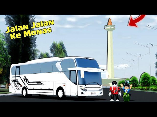 Beli JetBus 4 Milyar Buat Jalan-jalan ke Monas Jakarta CDID Roblox Indonesia