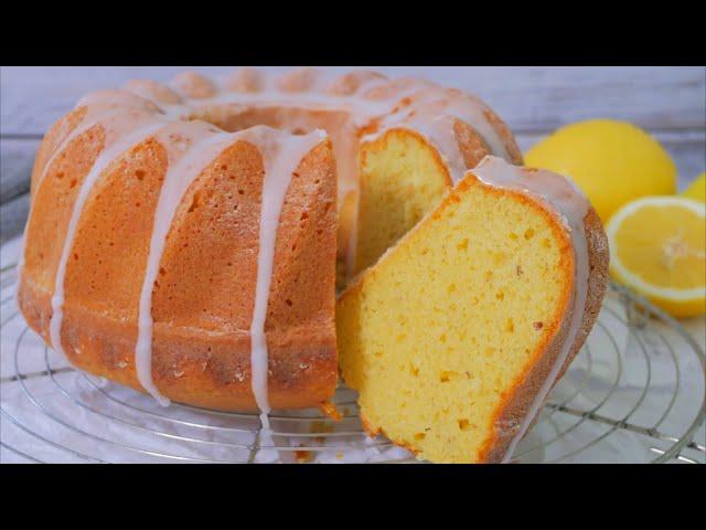 The tastiest and fluffiest lemon cake in 5 minutes!