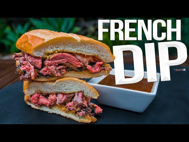 Ultimate French Dip Steak Sandwich | SAM THE COOKING GUY 4K