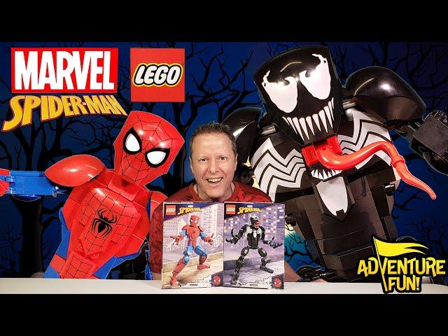 Lego Marvel Spider-Man vs Venom AdventureFun Toy review!