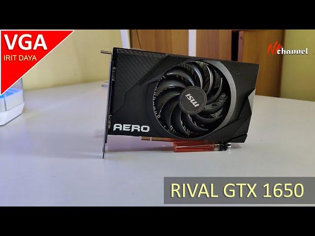 VGA Irit daya termurah dari AMD, Wukong dapet 80fps lebih! MSI RX 6400 Aero ITX 4GB Gaming