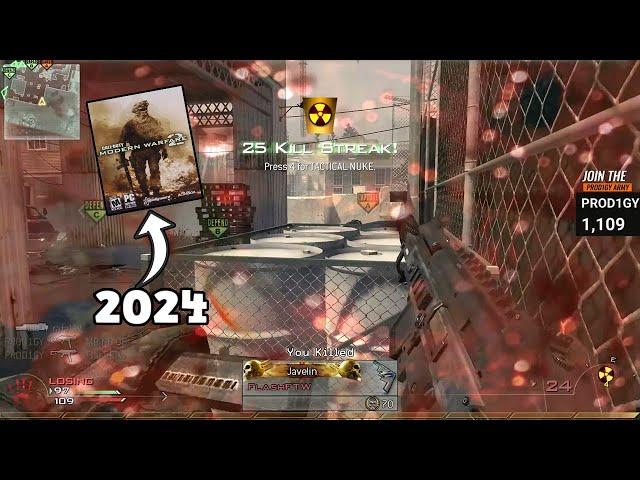 Modern Warfare 2 In 2024 is EASY - (44-8) "INSANE NUKE on OG MW2 Like Its 2009 Again" QUARRY DOM!