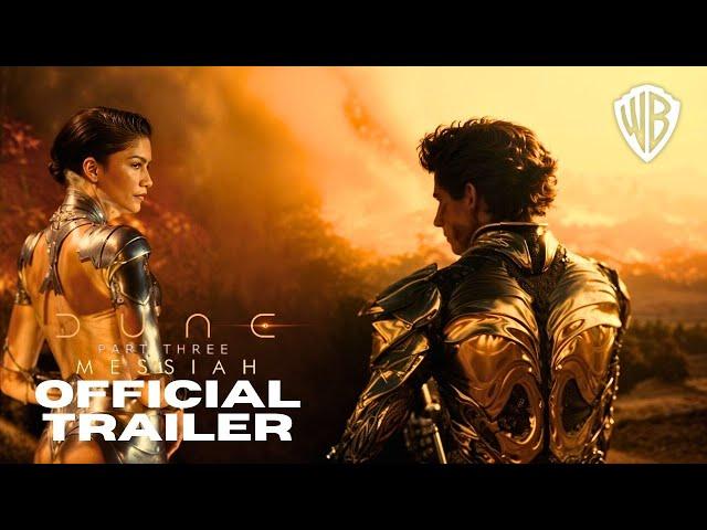 Dune 3: Messiah - Official Trailer | Timothée Chalamet, Anya Taylor-Joy