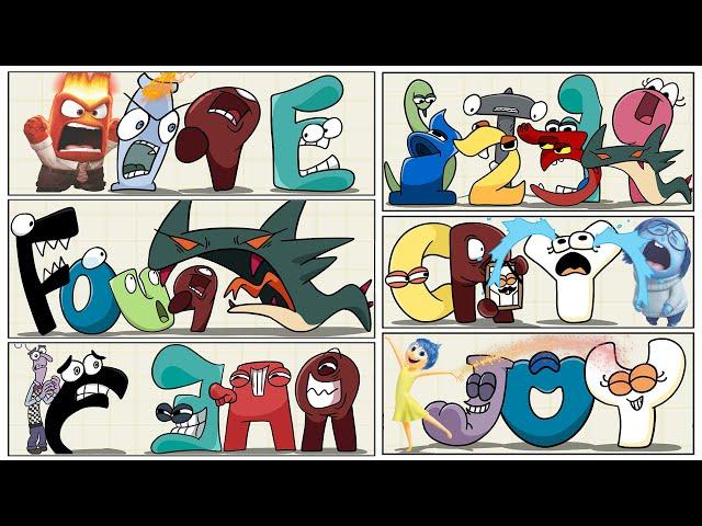 Alphabet Lore PARODY ALL COMPILATION / Alphabet Lore animation @Mike Salcedo