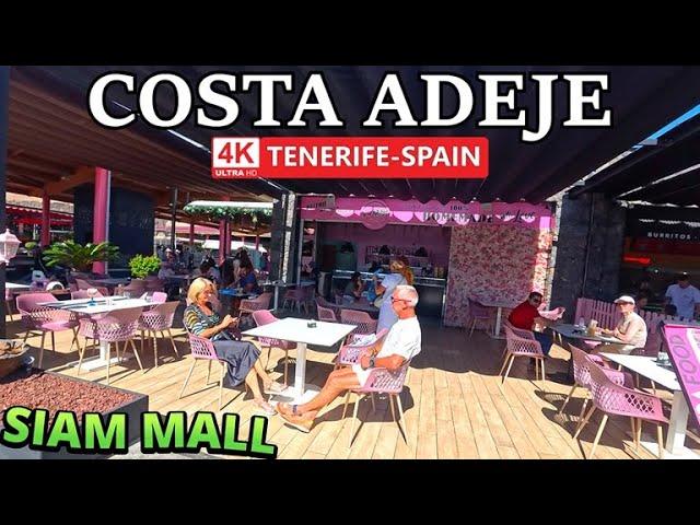 TENERIFE - COSTA ADEJE | This is what SIAM MALL looks like Now ️​​ 4K Walk ● February 2025