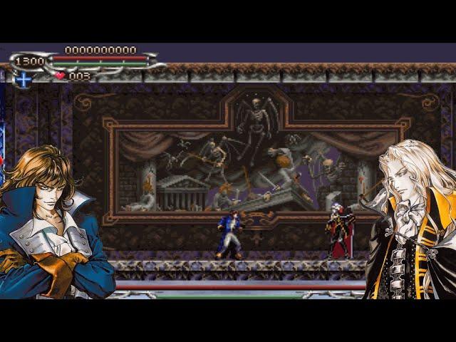 Serio's Castlevania Fighter Alucard VS Richter Belmont BOSS VS BOSS