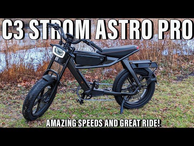 C3STROM ASTRO PRO!  The best looking Bike that looks like a Motorcycle!