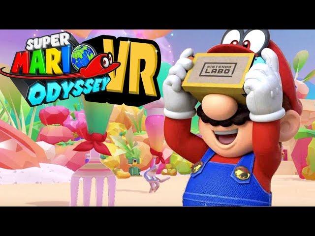 Super Mario Odyssey - VR Mode Full Walkthrough + Secret