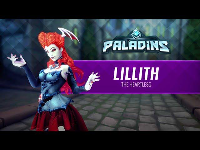 Paladins - Ability Breakdown - Lillith, The Heartless