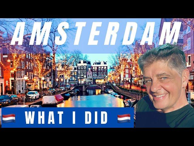 AMSTERDAM • one day itinerary from cruise port • chill things to do