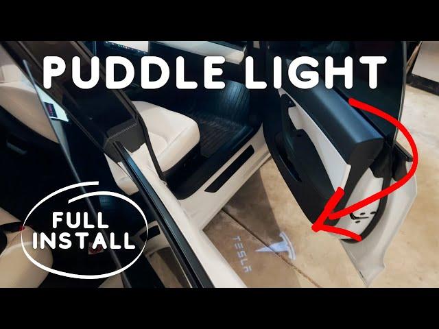 Tesla Model 3 - Puddle Lights / Door Lights