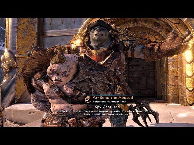 Shadow of War - Olog Spy Captured! Fortress Siege & Powerful Blue Overlord NEMESIS Difficulty