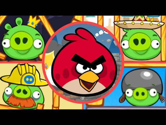 Angry Birds Mega - All Bosses (Luta dos Bosses)