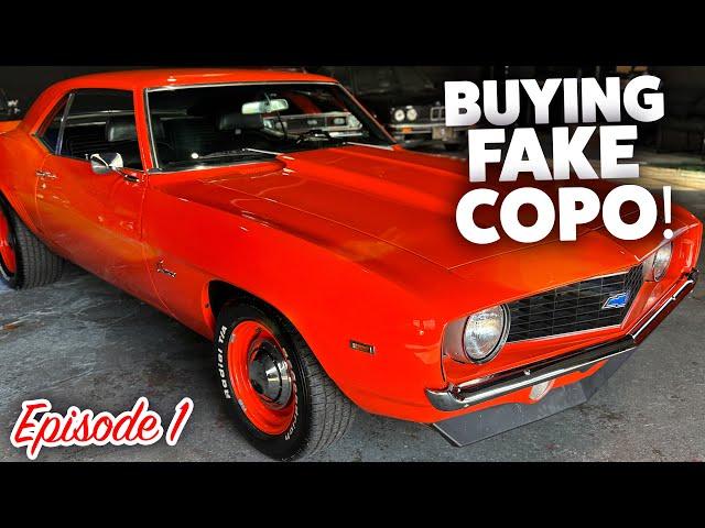 Buying a Fake COPO Camaro 427 V8! on CHASING CLASSICS EP 1 with Rob Evans of Bob Evans Classics