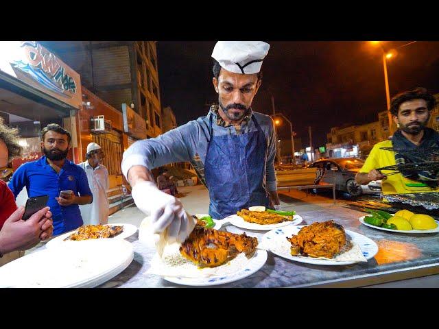 Street Food Balochistan!! ️ SPICY CHICKEN CHEF + Visiting MARS in Chabahar, Iran!