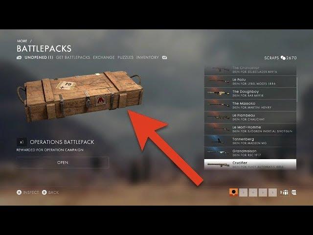 Battlefield 1: Everything About The Exclusive Operations Campaign Battlepacks