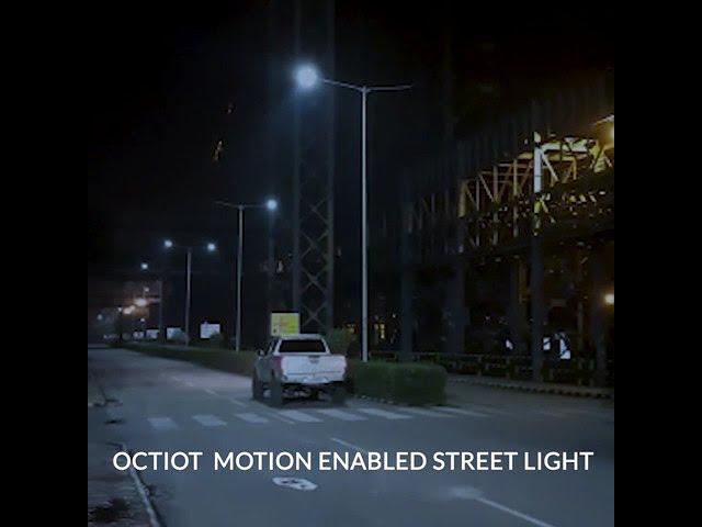 OCTIOT | Motion Sensor Automatic Street Light |  Auto On/Off