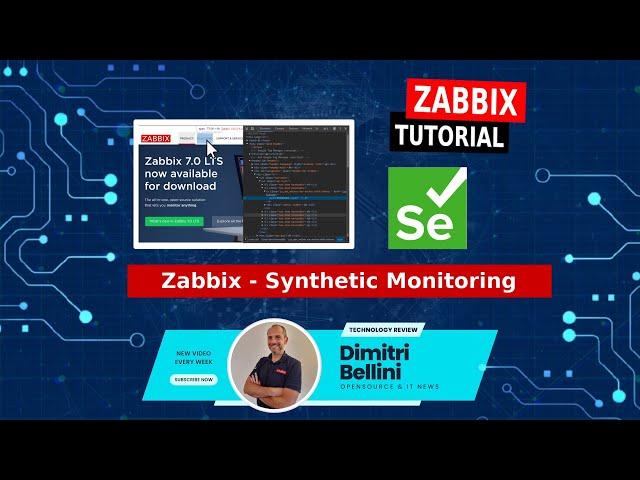 Zabbix - Synthetic Monitoring [Sub EN] #zabbix #webperformance